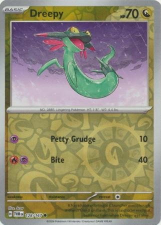 Dreepy - 128/167 - Reverse Holo - Twilight Masquerade
